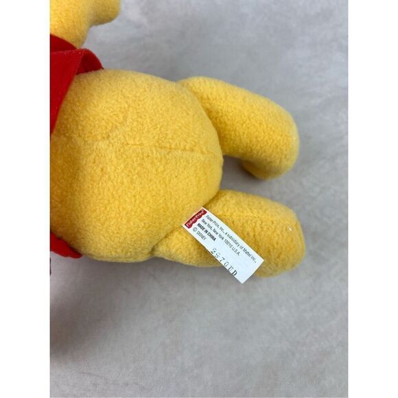 Vintage Pooh Bear Stuffed Rattle - Picture 3 of 4